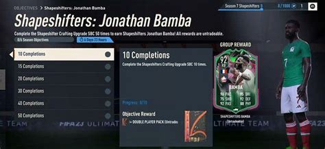 Jonathan Bamba ShapeShifters FIFA 23